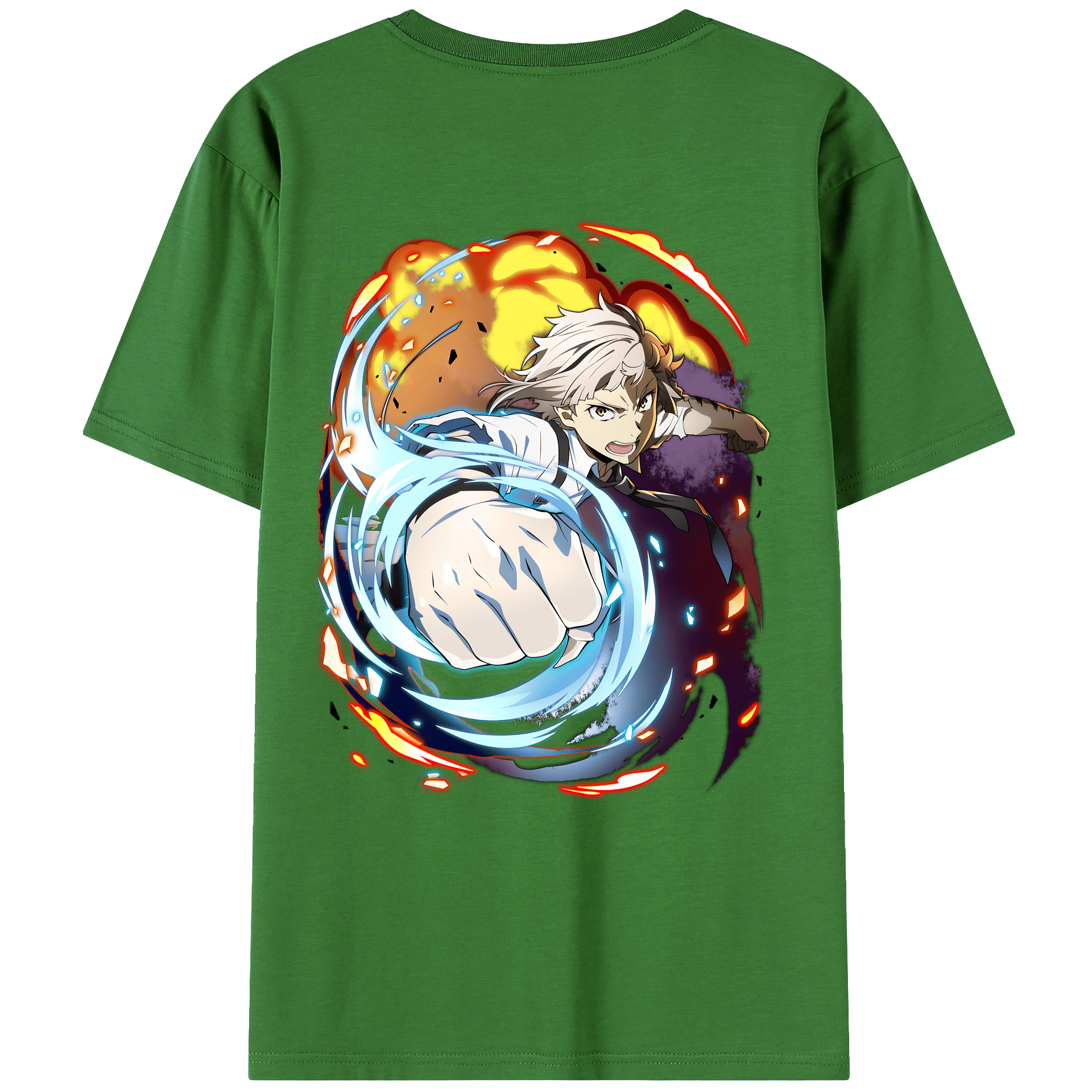 （画像用） 文豪ストレイドッグス Bungo Stray Dogs レディース半袖Tシャツ(バックプリント)